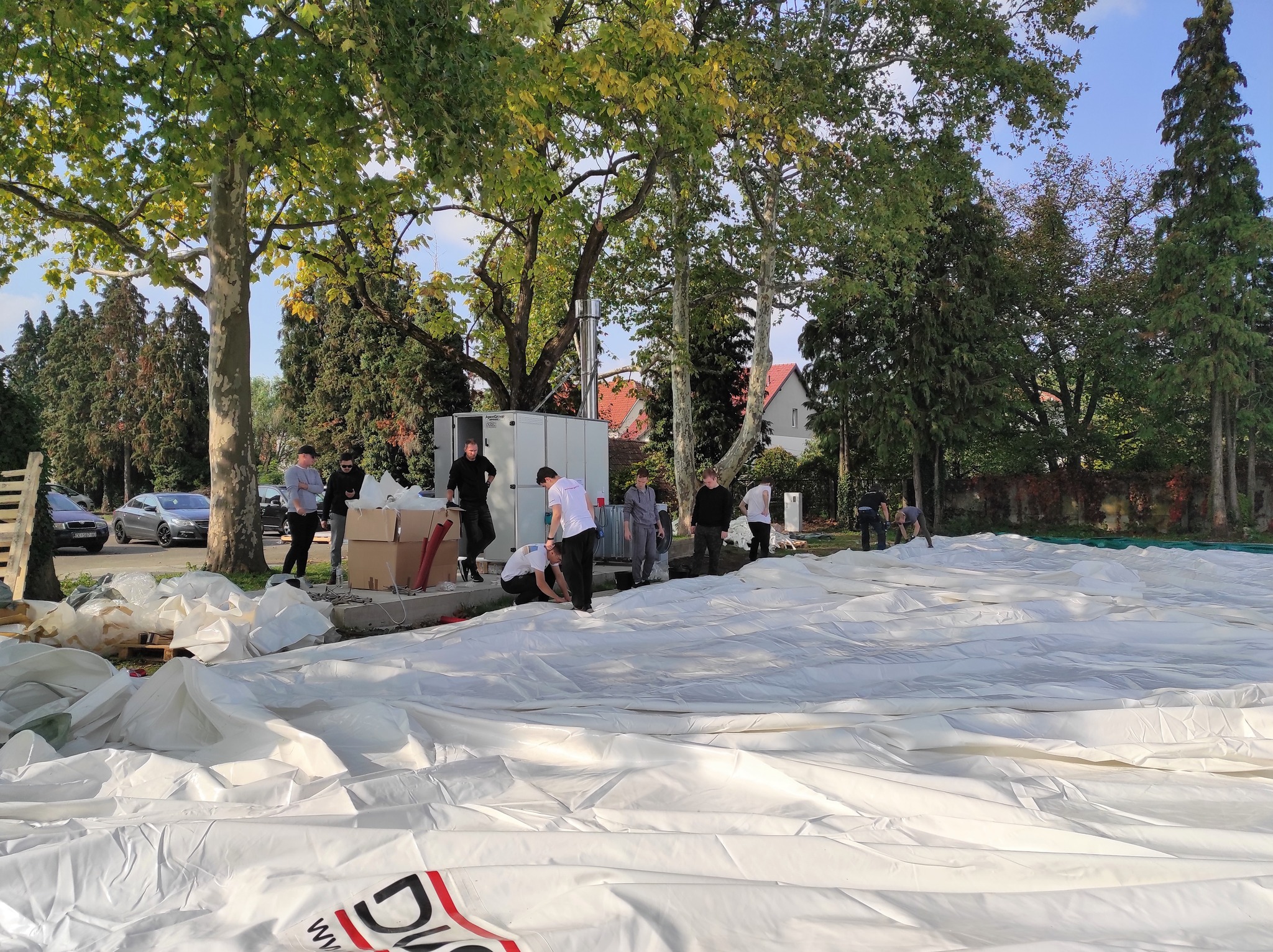 Nova čakovečka sportska dvorana prvi put se okupala u jesenskom suncu