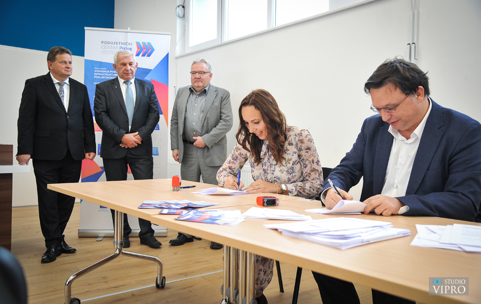 Potpisani ugovori: Poduzetnički centar Prelog dobio svoje prve stanare!