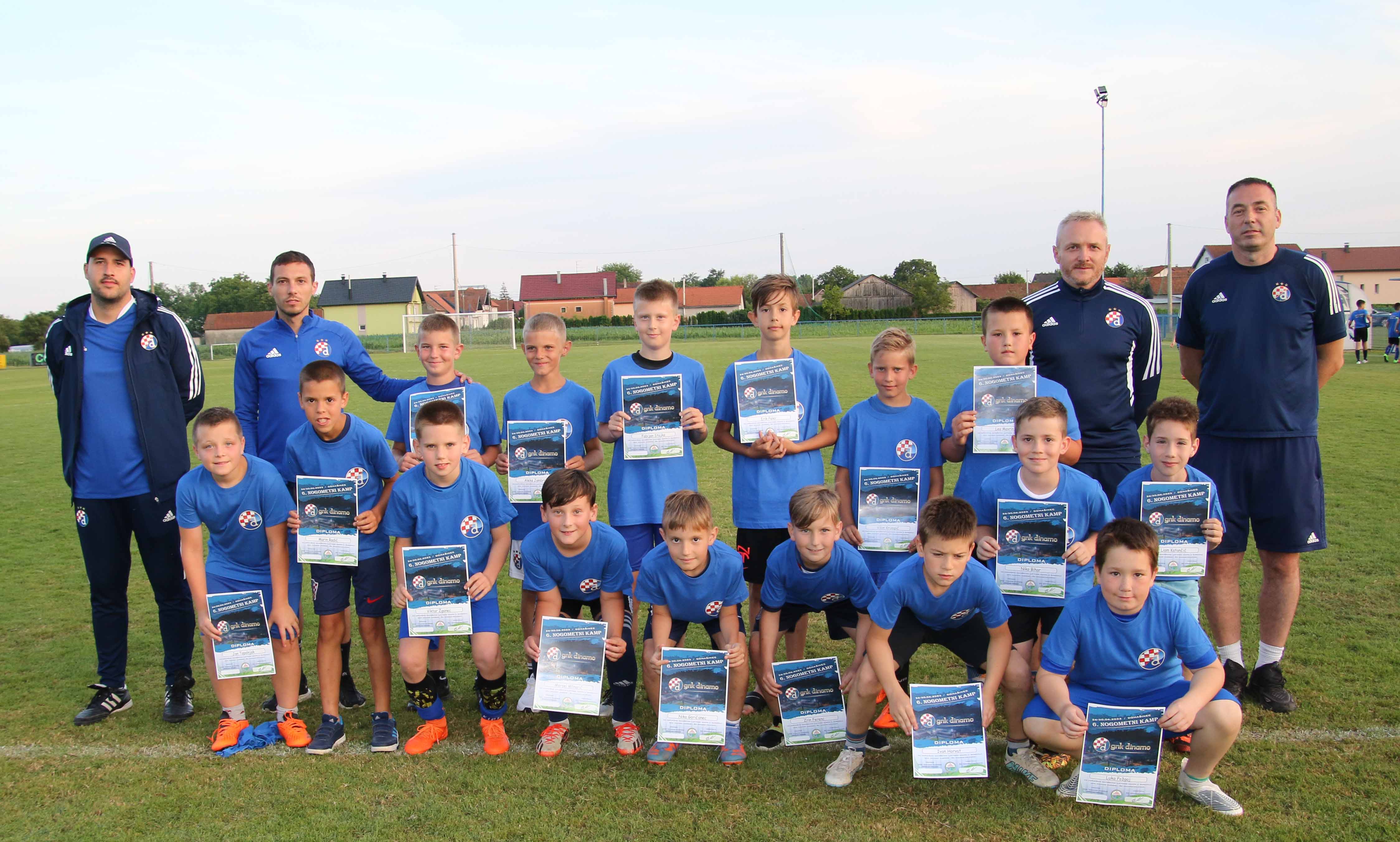 VELIKI INTERES DJECE U Domašincu održan kamp GNK Dinamo
