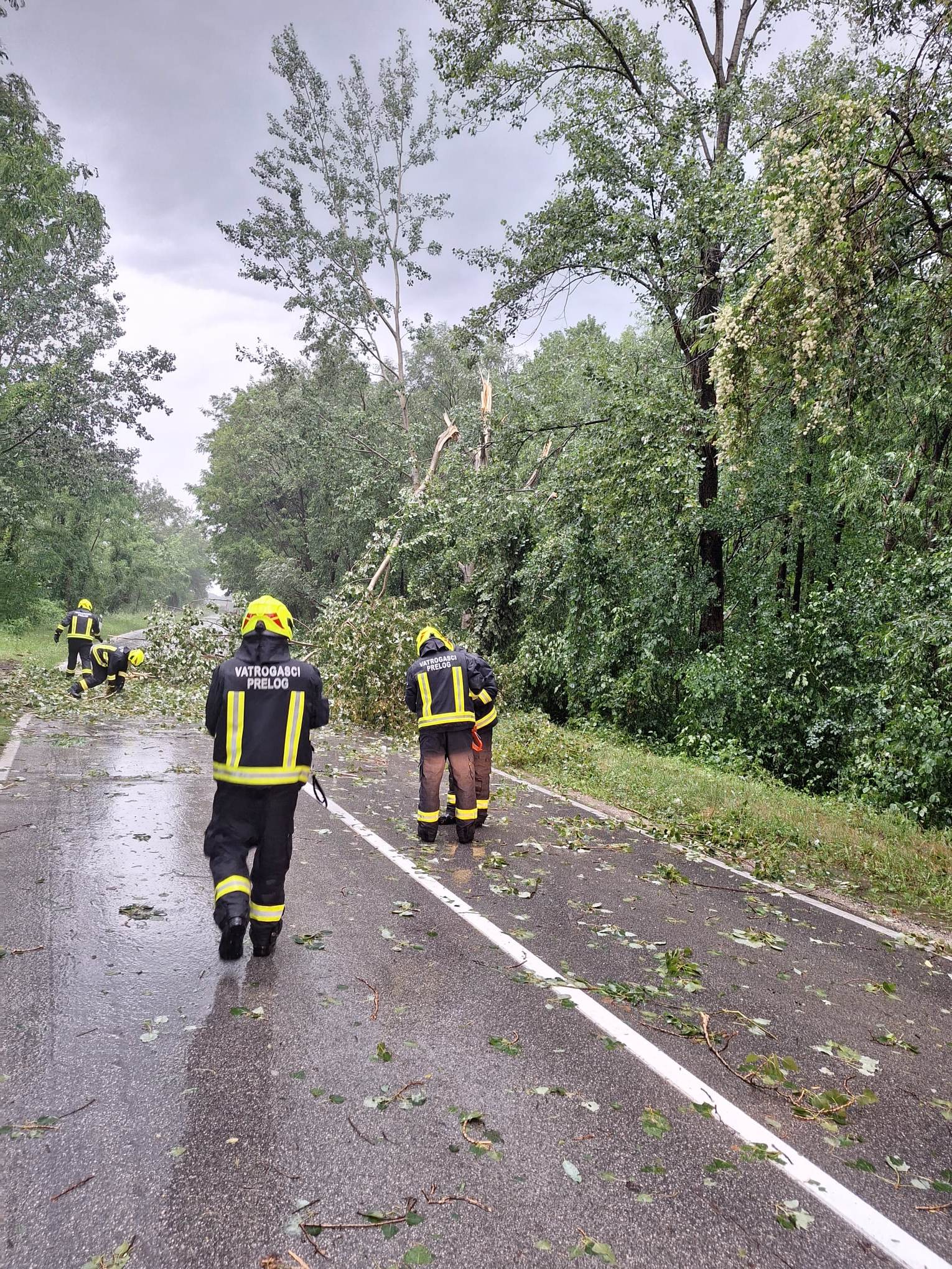 FOTO Jučerašnje snažno nevrijeme zahvatilo je i područje Preloga