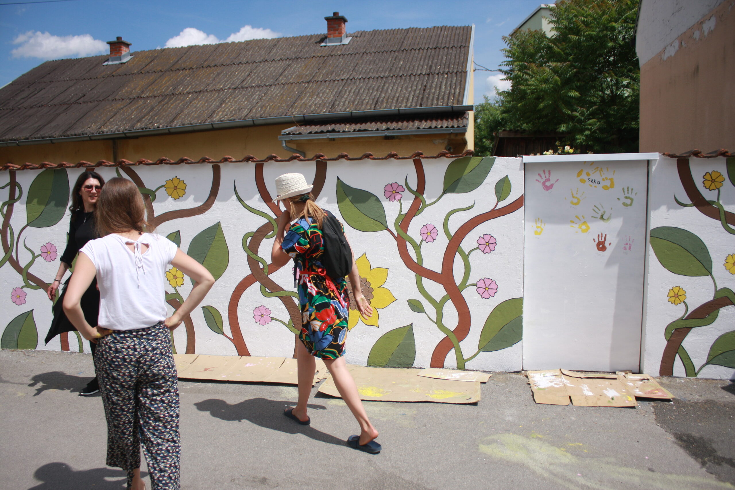 Gradu za rođendan, mladi oslikali mural u Čakovcu