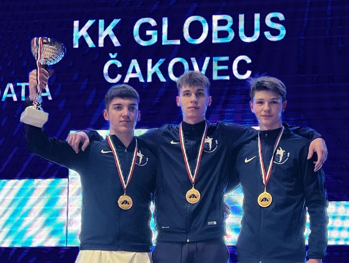 SJAJAN USPJEH Kadeti Globusa ekipni prvaci Hrvatske, kadetkinje brončane!
