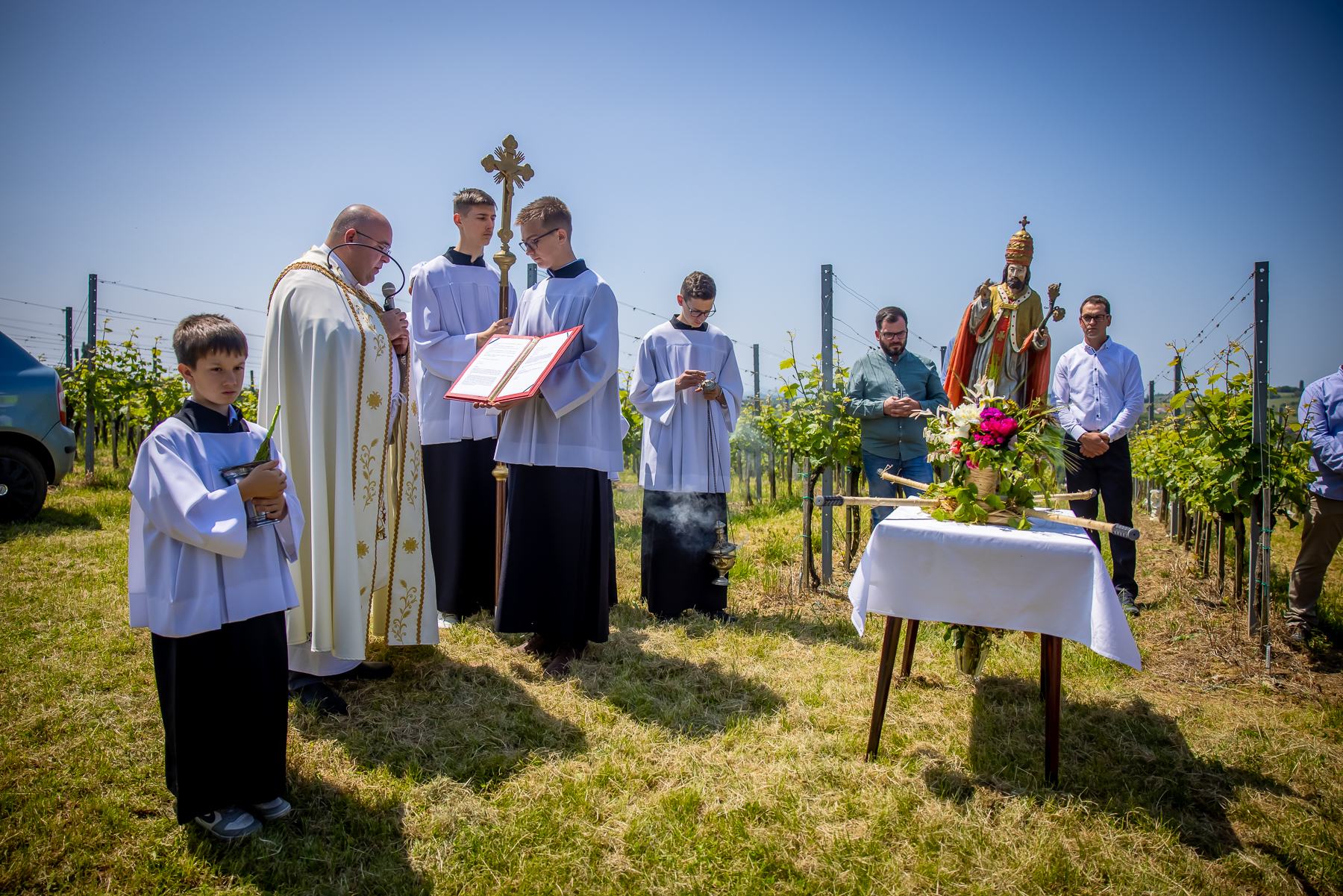 SLAVILO SE U BREGIMA Blagoslov vinograda i proštenje u Svetom Urbanu