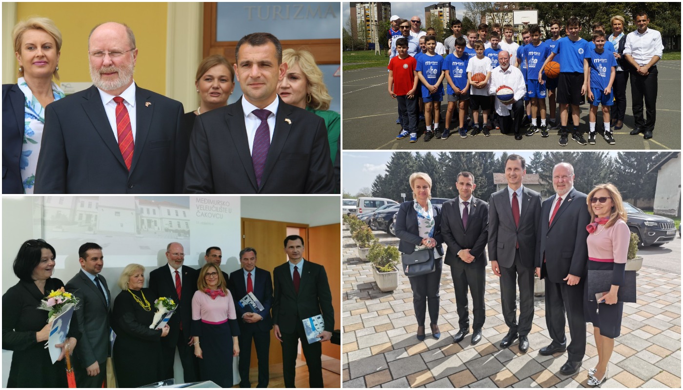 Veleposlanik SAD-a posjetio Međimursku županiju