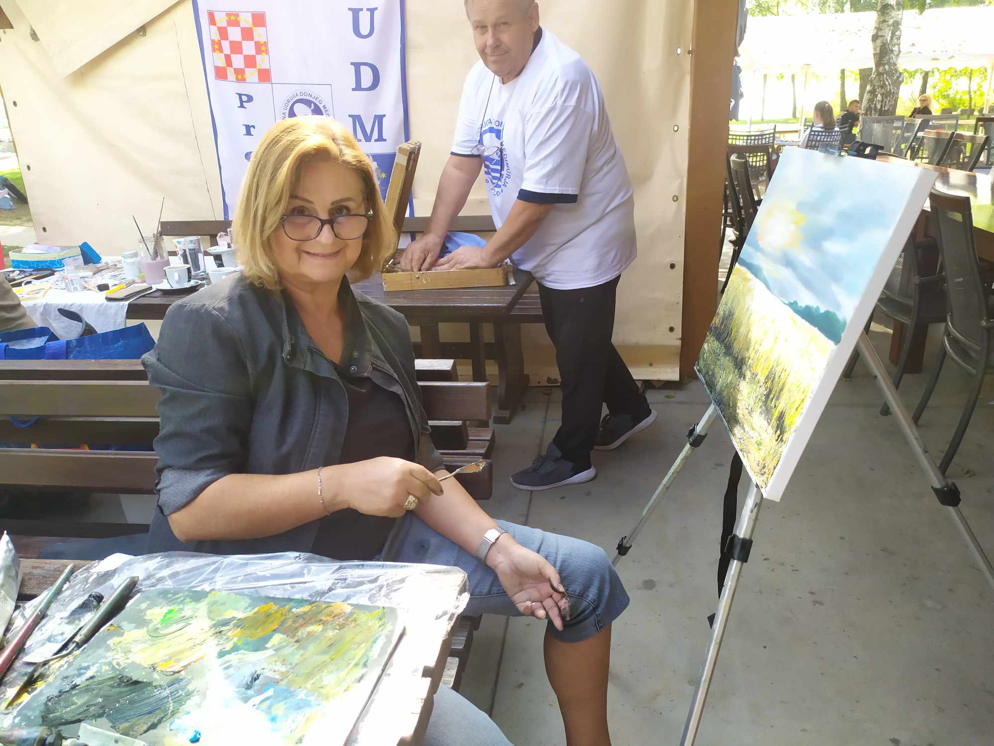 INTIMNO OKRUŽENJE Likovna kolonija LUDM Prelog održana je na prekrasnoj Marini