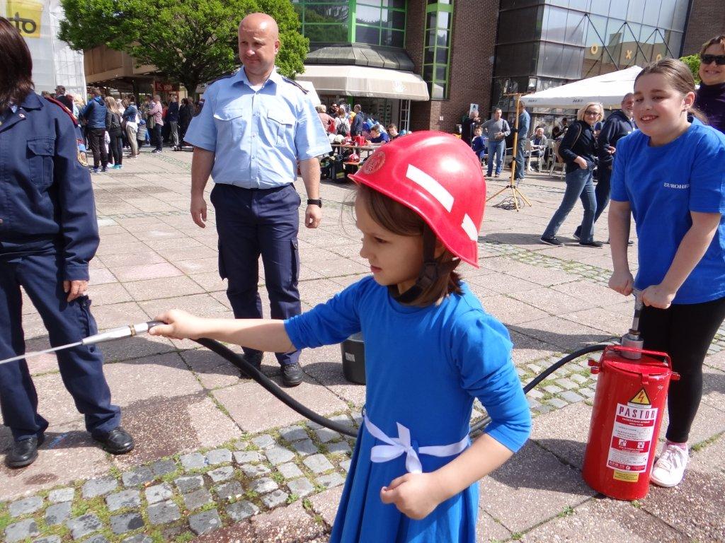 Vatrogasci na čakovečkom trgu