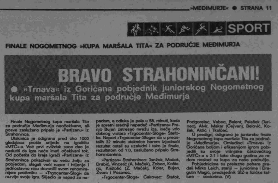 OSVAJAČI KUPA IZ STRAHONINCA Sjetili se dana ponosa i slave!