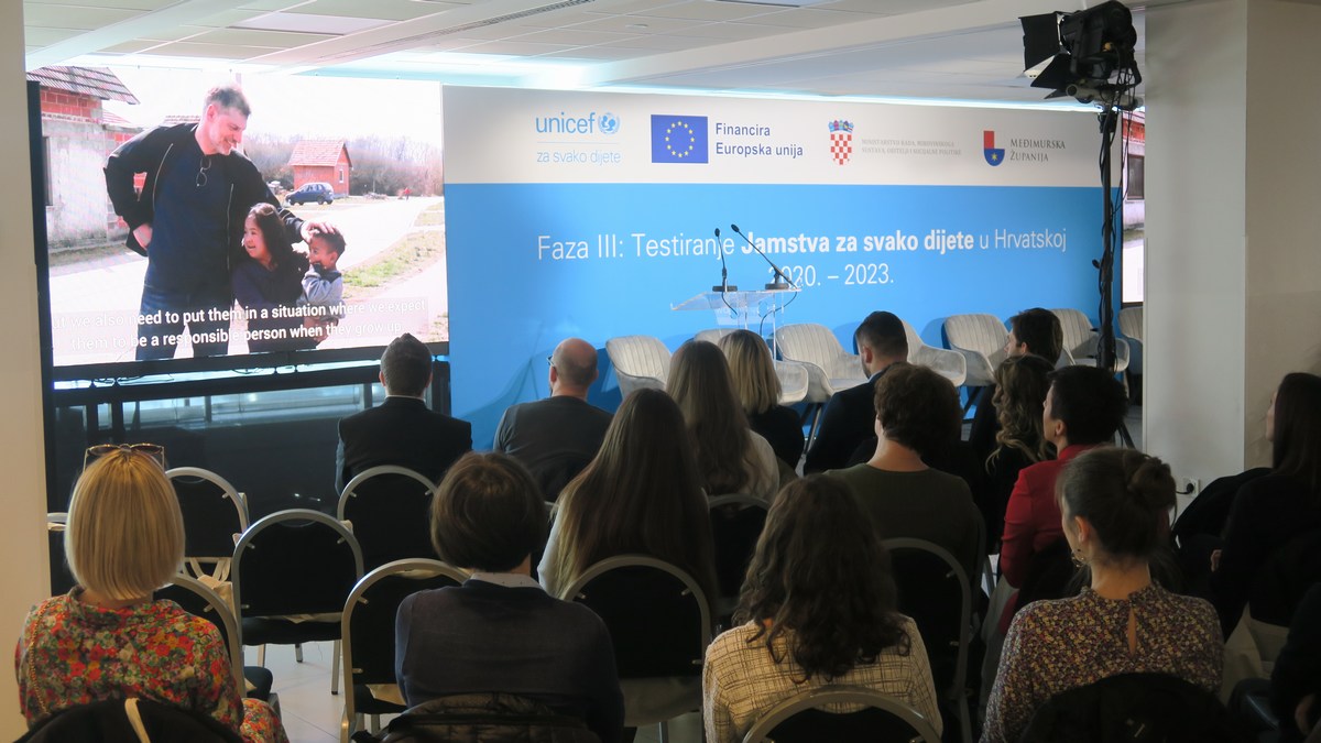 UNICEF i Međimurska županija jačaju najmlađe i njihove obitelji