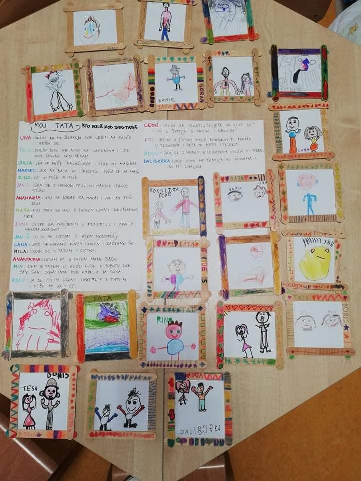 Dan Očeva i Svjetski dan osoba s Down sindromom u vrtiću Maslačak