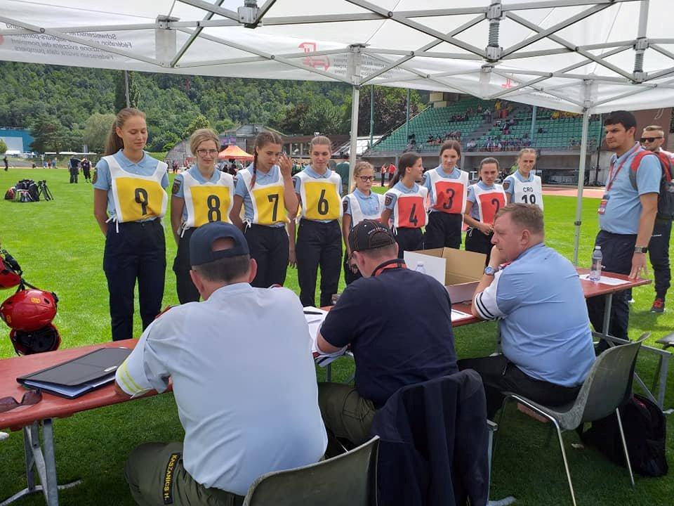 Natjecateljke DVD-a Šandorovec na vatrogasnoj olimpijadi u Švicarskoj