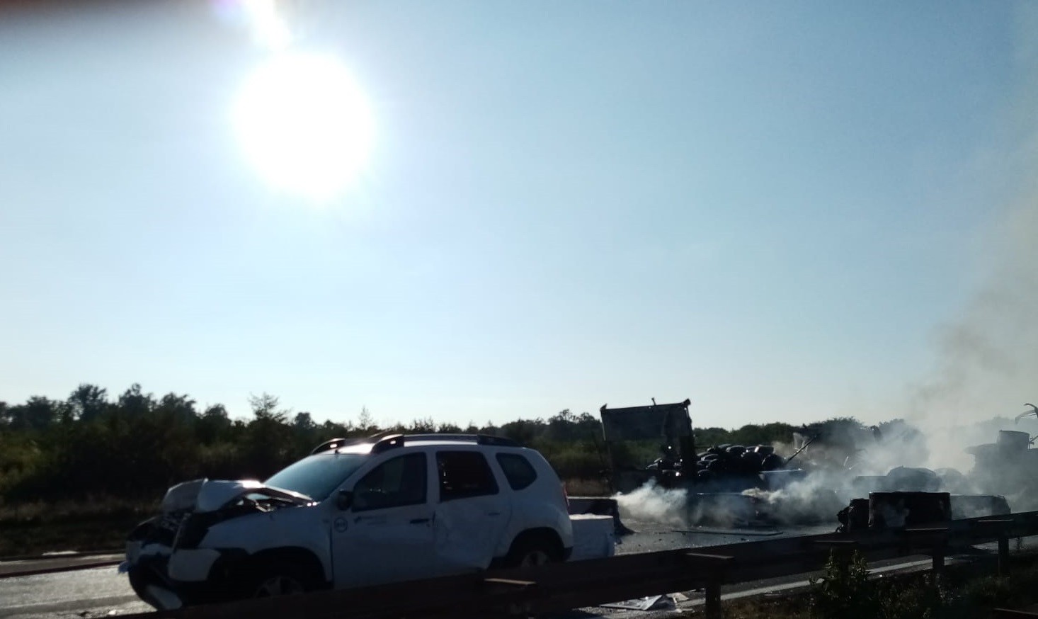 UŽAS NA AUTOCESTI A3 Dvoje ljudi poginulo u teškoj nesreći, požar gasio 21 vatrogasac