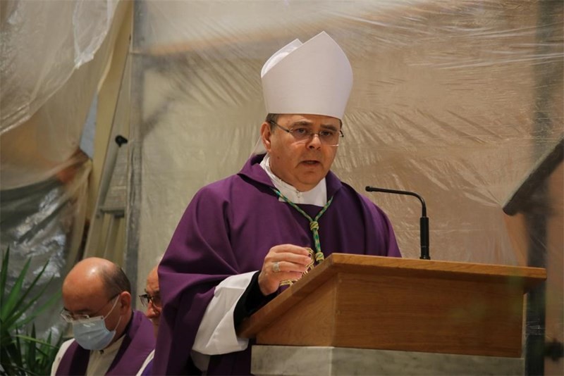 POČIVAO U MIRU U rodnom Goričanu sahranjen mons. Leonard Logožar