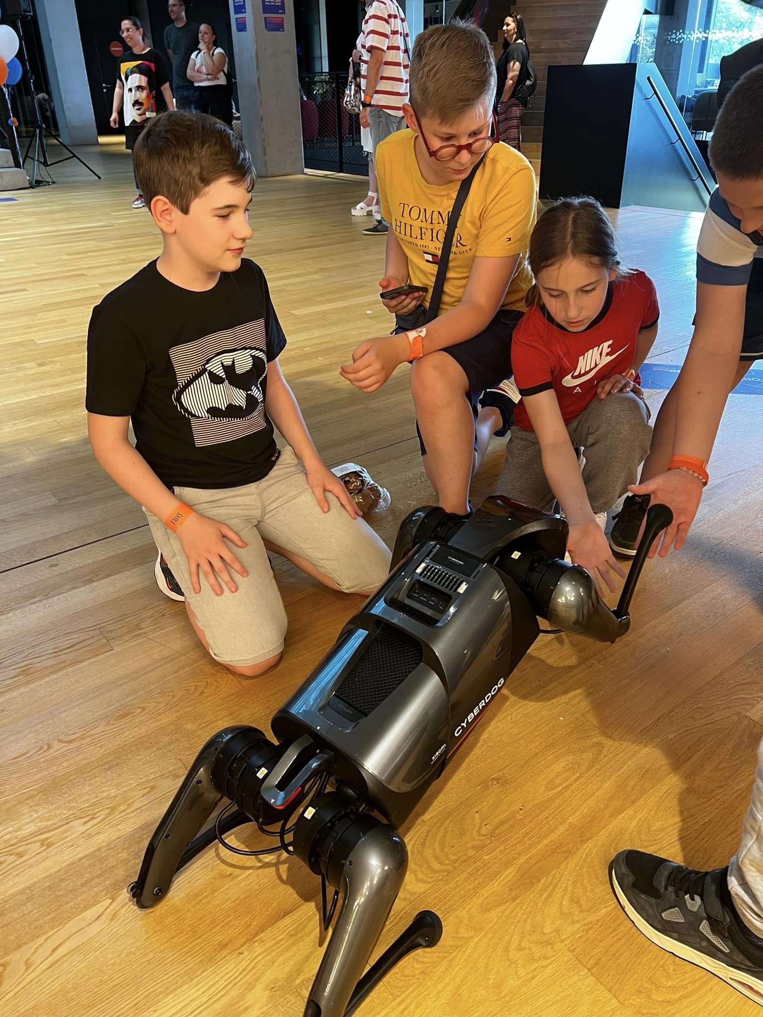 MLADI ROBOTIČARI Rahela, Eugen, Max i Vito sudjelovali na Danu inovacija u Zagrebu