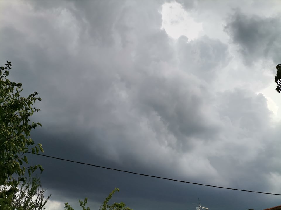 FOTO Nevrijeme u Međimurju! Promjena vremena u našem kraju: Kiša, grmljavina i tuča