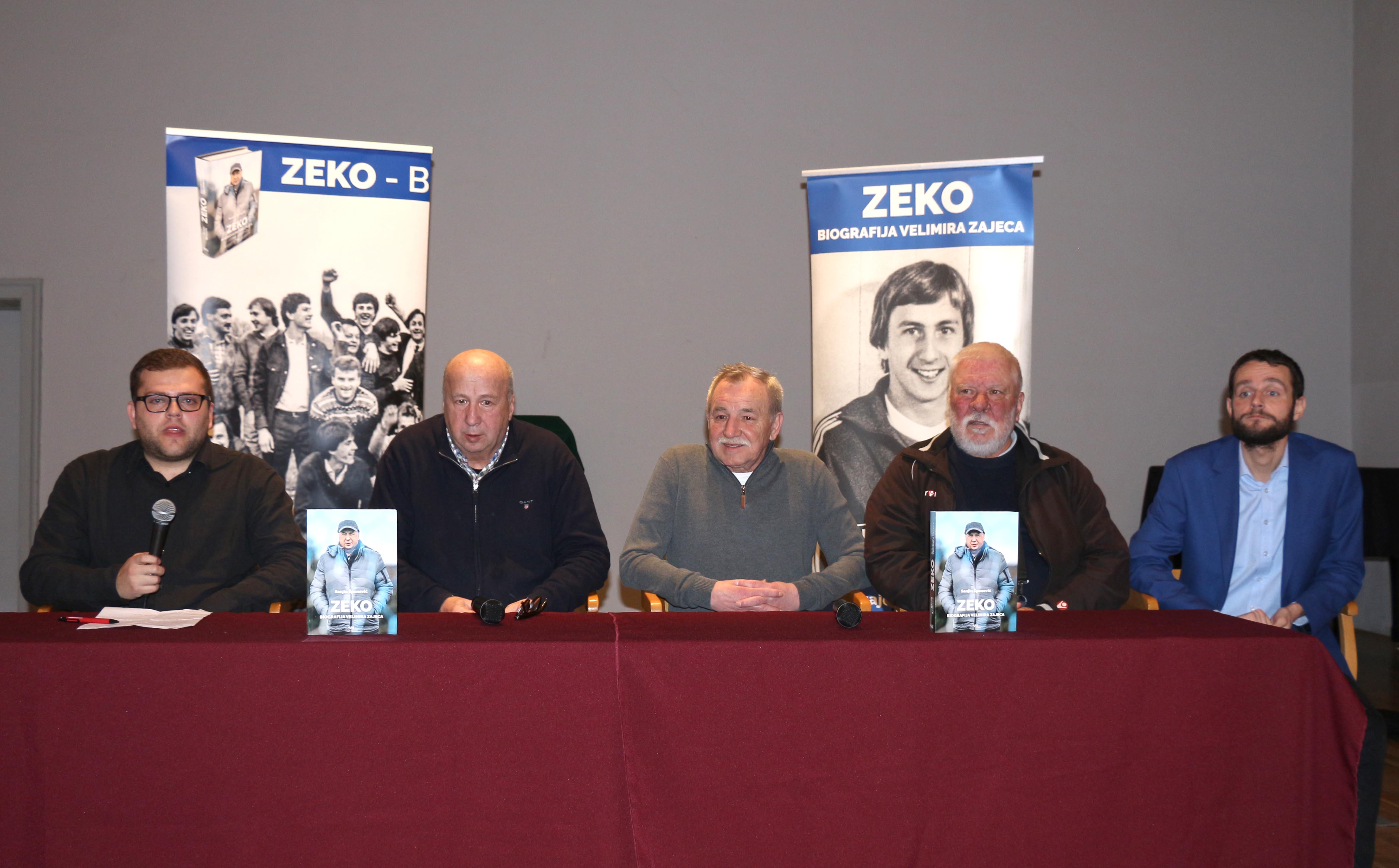 U Čakovcu predstavljena biografija Velimira Zajeca, legende zagrebačkog Dinama