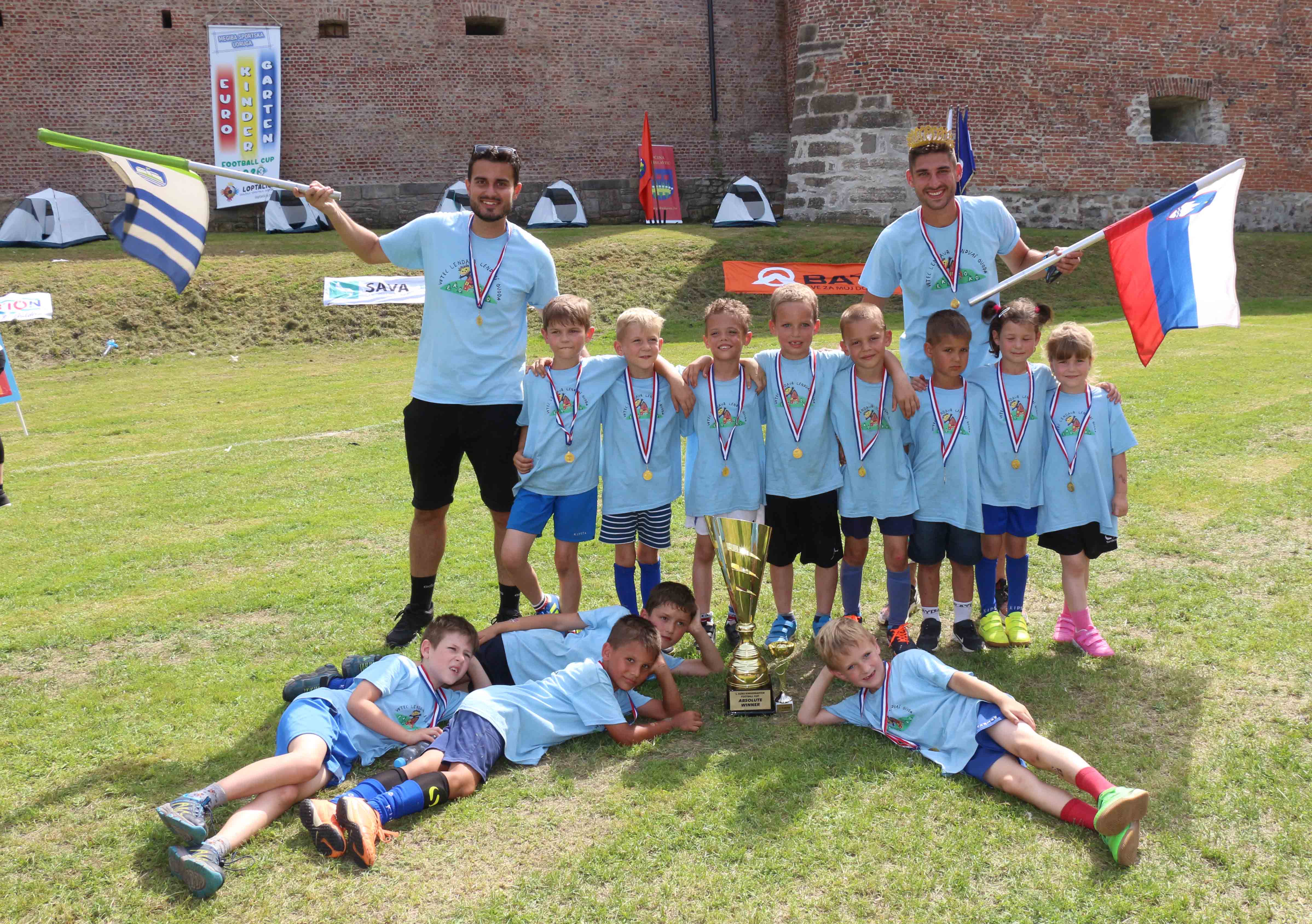 MEĐUNARODNI TURNIR DV Lendava pobjednik 2. Eurokindergarten football cupa