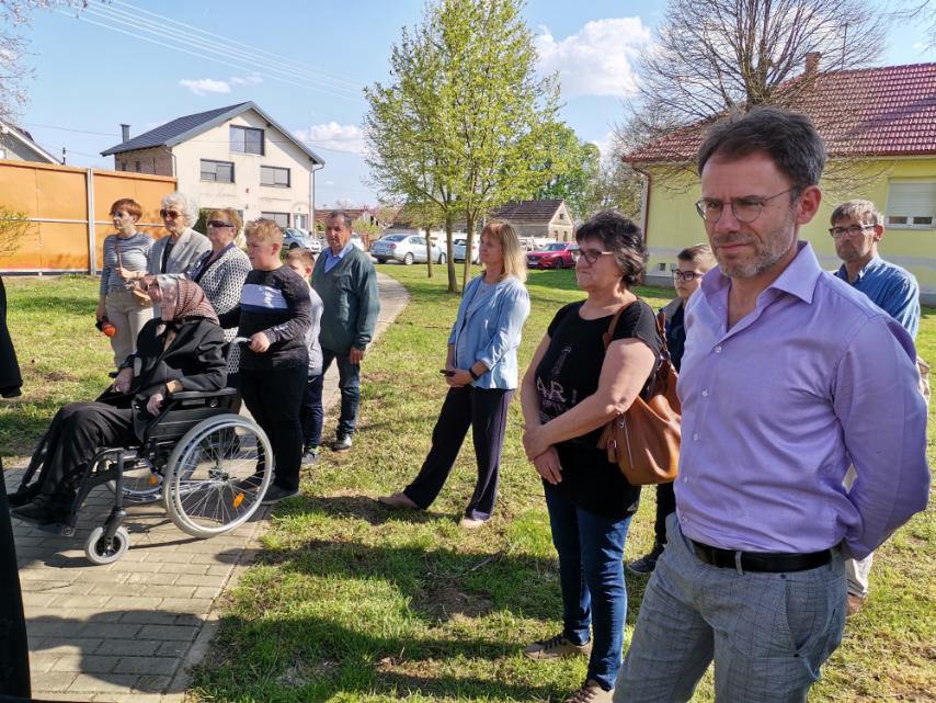 U Črečanu otkrivena bista Josipa Vrhovskog