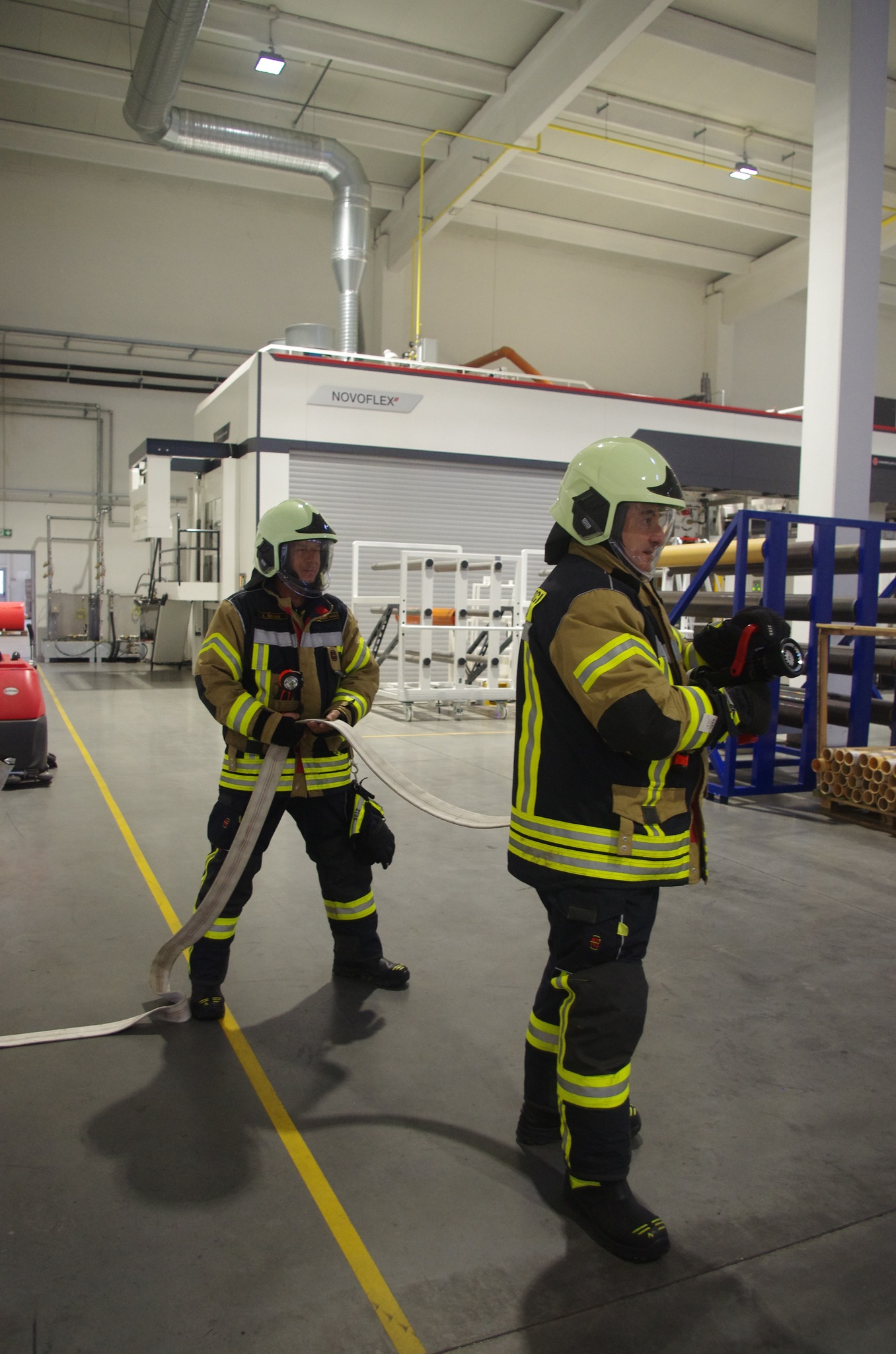 Kotoripski vatrogasci proveli vatrogasnu vježbu u tvrtki Muraplast