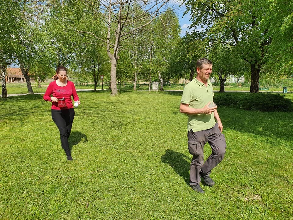 FOTO Članovi KUD-a Mihovljan su ovih dana uredili park unatoč korona krizi