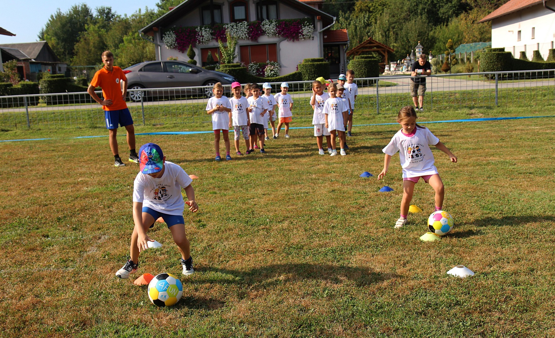 Vesela škola nogometa u Malom Mihaljevcu