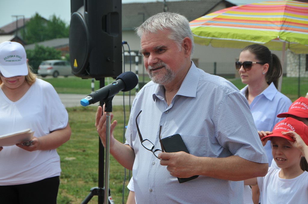 Otvorenje Sportskog igrališta – atletske staze s borilištima kod Osnovne škole Belica