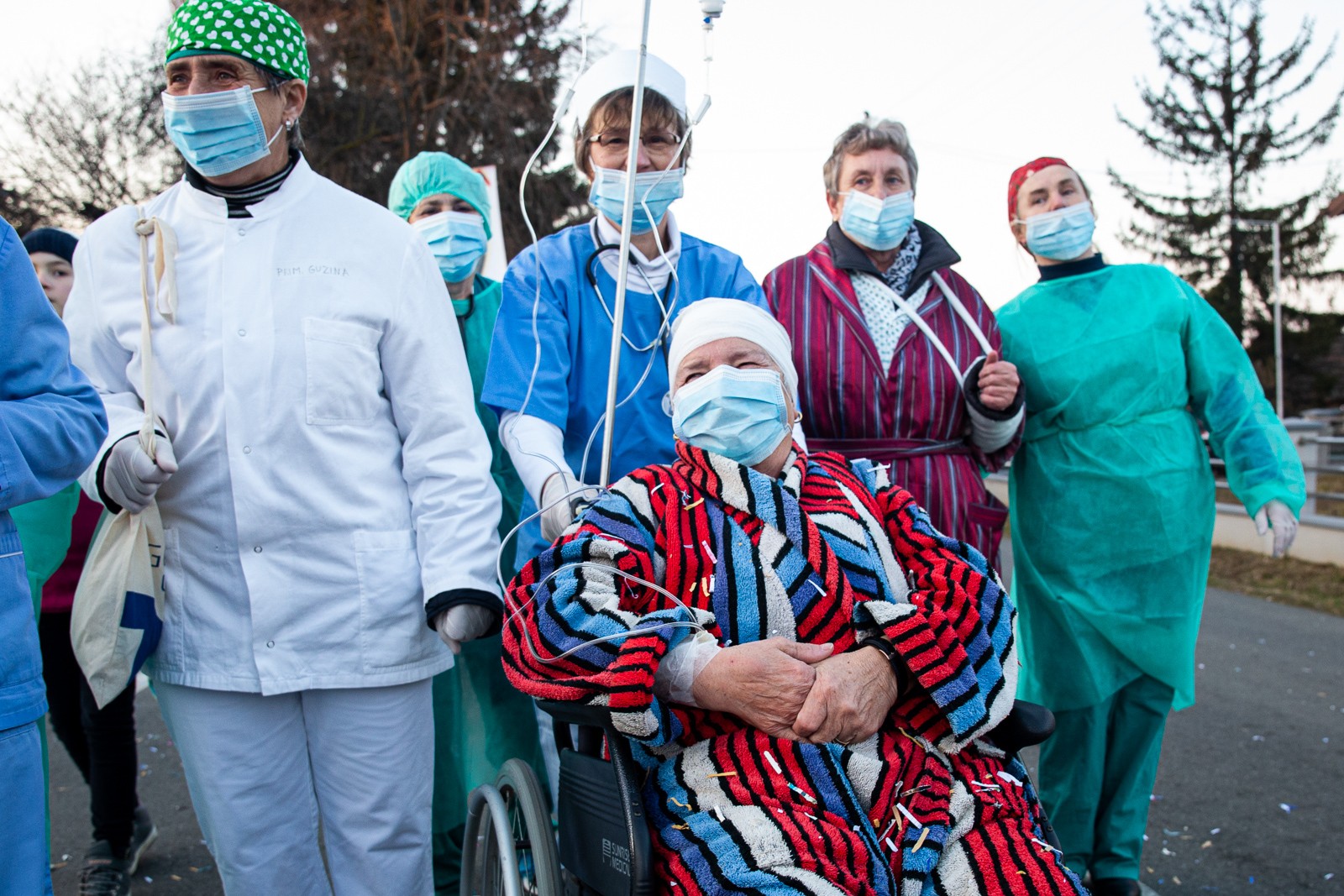 DOMIŠLJATE MAŠKARE U ZASADBREGU Bolničari, vještice, Škoti…