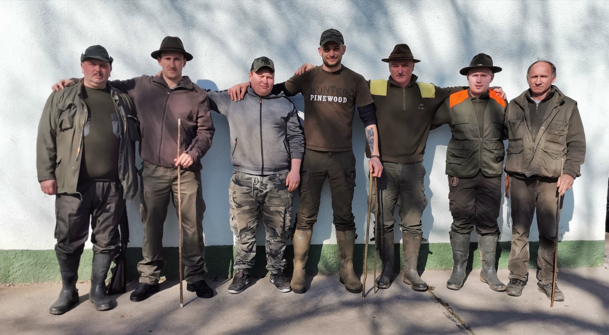 Lovačko krštenje tri mlada lovca u Lovačkom društvu Jastreb Domašinec