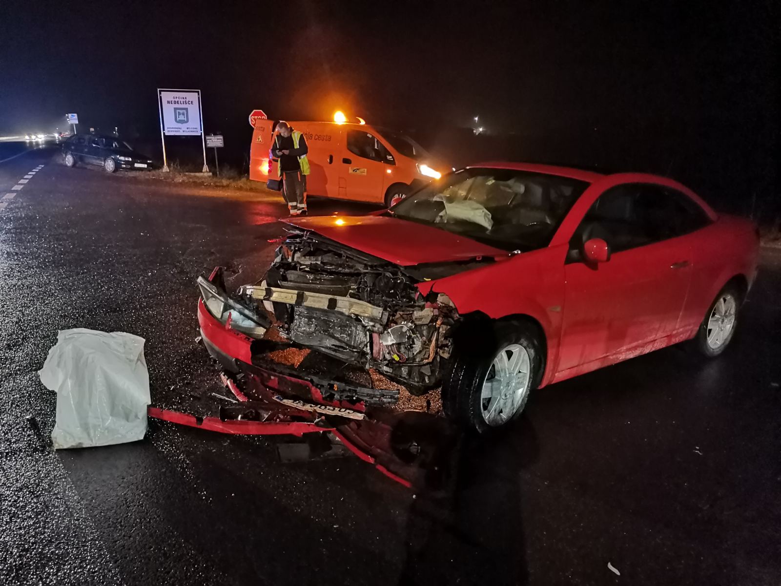 Nesreća u Gornjem Kuršancu: Sudar dva automobila, tri osobe u bolnici
