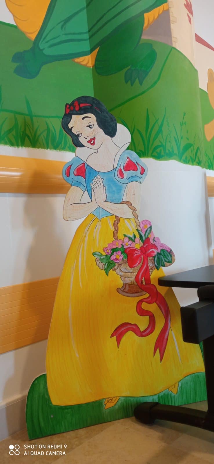 Drvene figure na Odjelu pedijatrije