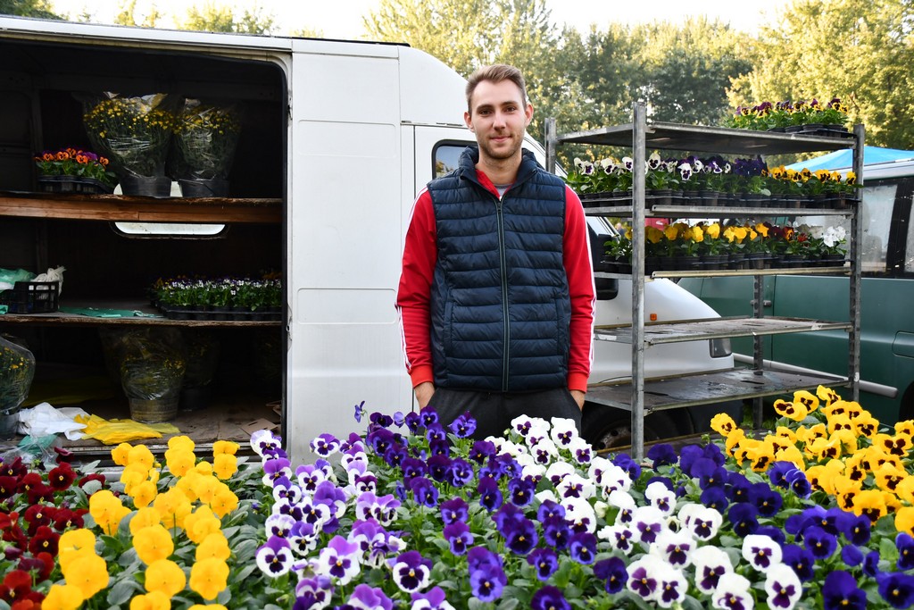 Ponuda cvijeća na čakovečkom sajmu