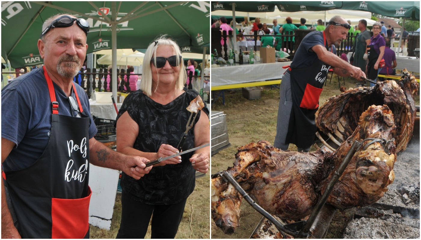 MAJSTOR PEČENJA Stjepan Črnčec je na Orehijadi okrenuo svojeg 221. vola!