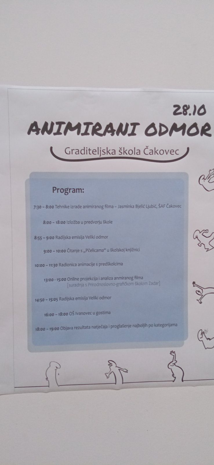 Svjetski dan animacije u Graditeljskoj školi Čakovec