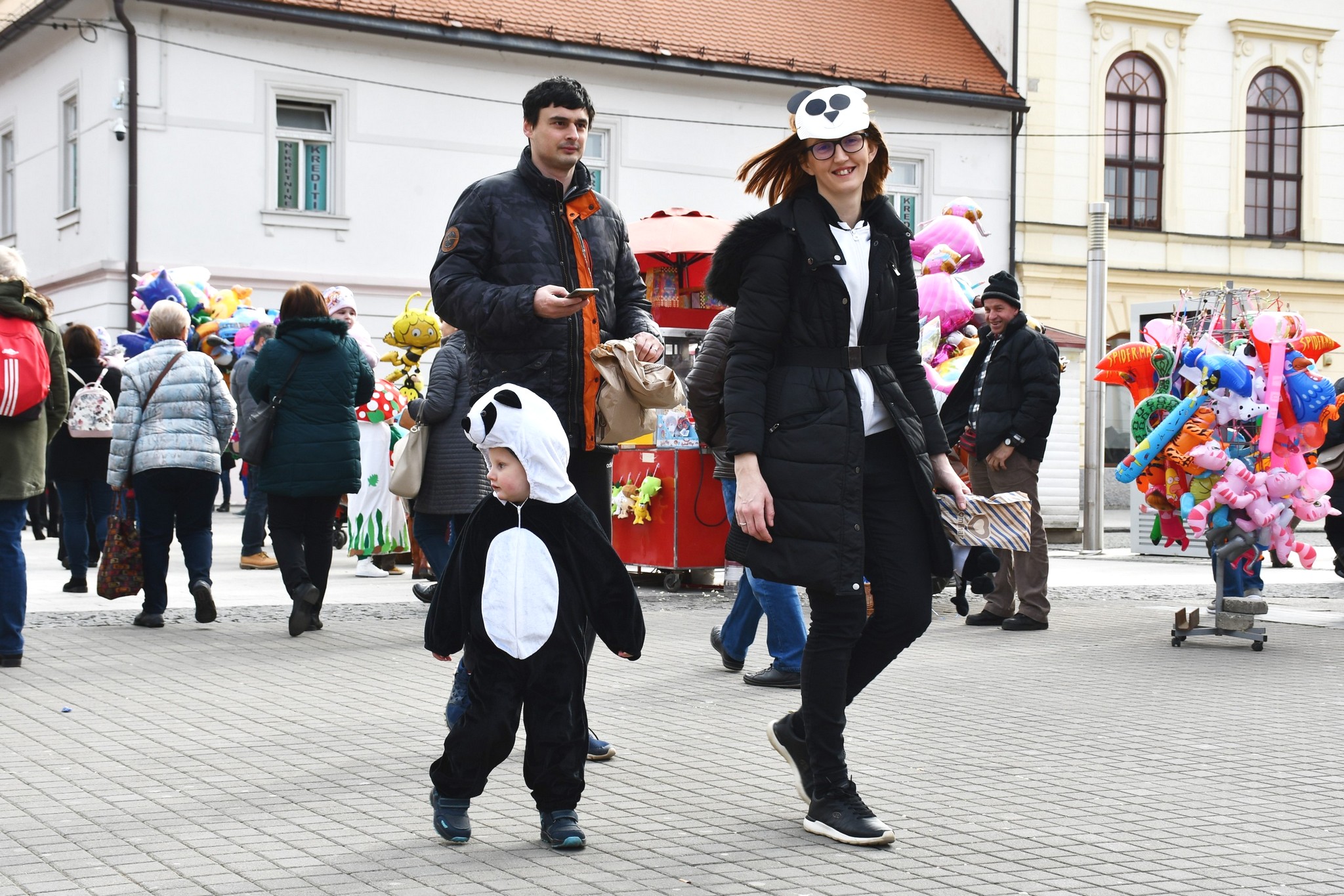 56. Međimurski fašnik: Maskirani mališani zavladali centrom Čakovca