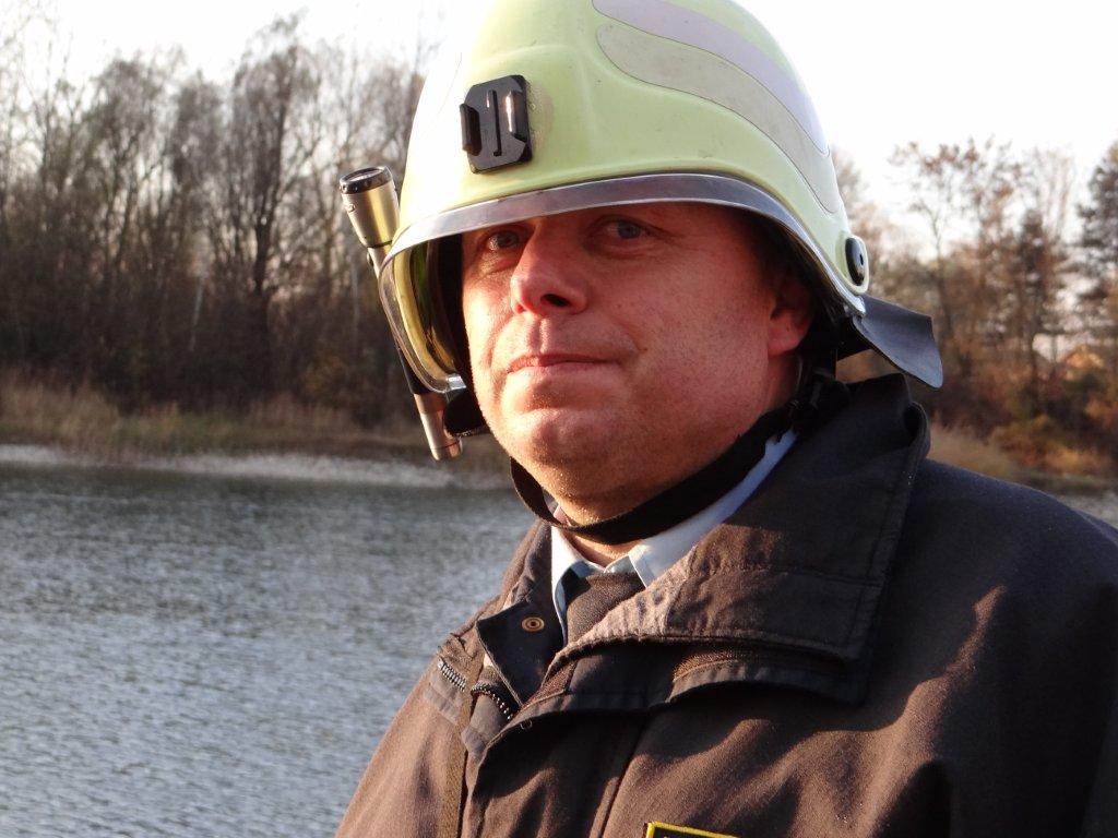 Vatrogasna vježba na obali Mičigen jezera