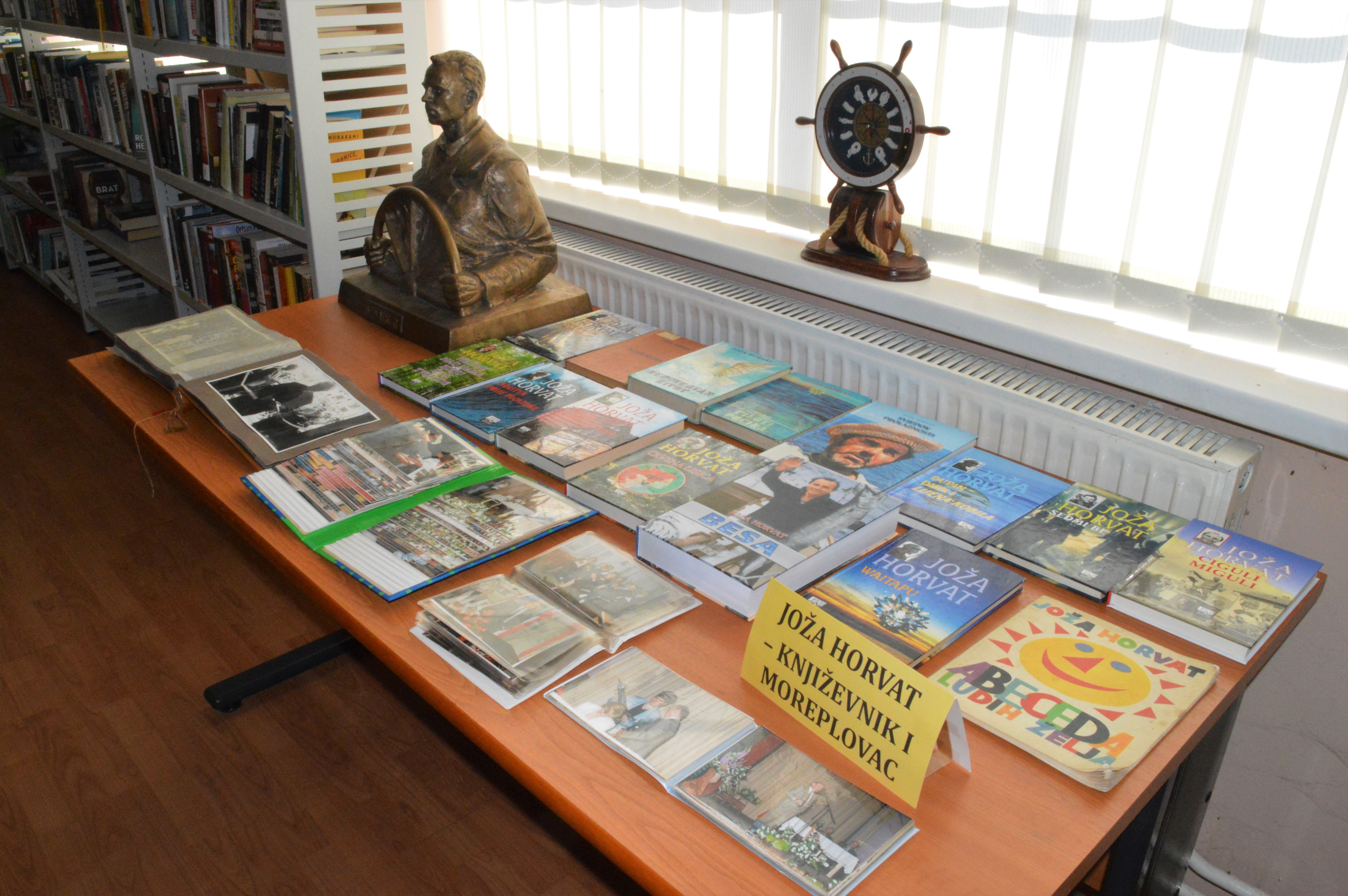 U kotoripskoj knjižnici kutak posvećen književniku i moreplovcu Joži Horvatu