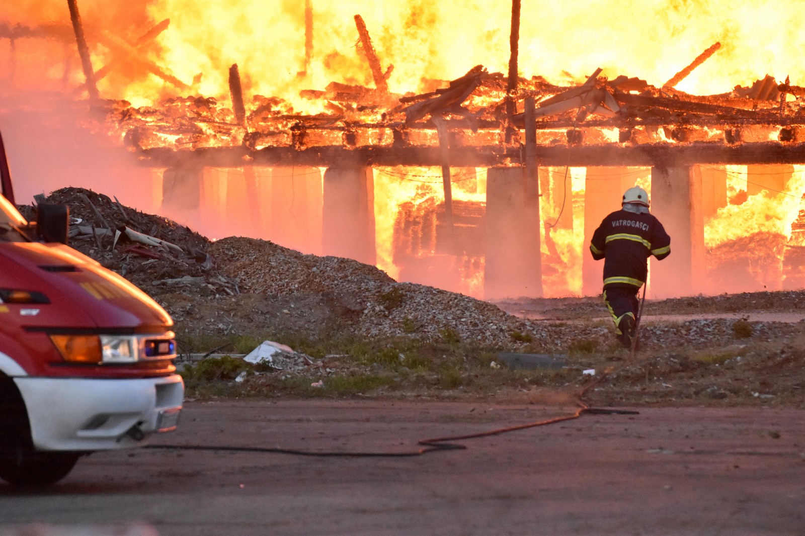 Požar kakav Čakovec ne pamti