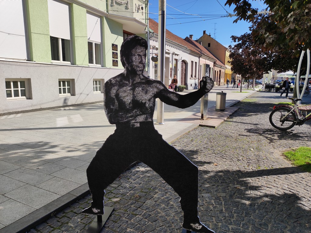 INSTALACIJE Chuch Norris, Branko Lustig, David Bowie samo su neke od ličnosti koje možete zateći u središtu Čakovca!
