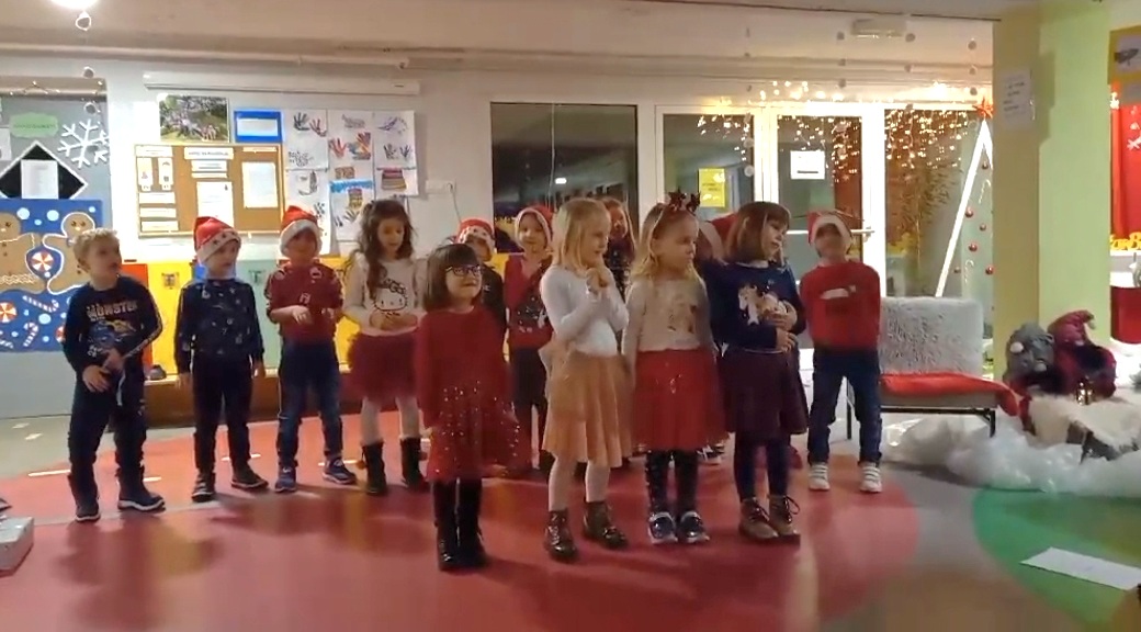 Božićna priredba skupine Butterflies iz Dječjeg vrtića Cvrčak
