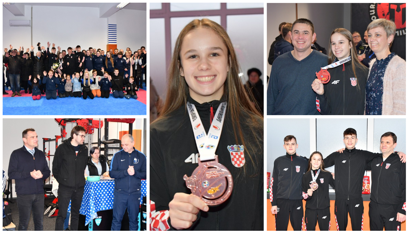 Brončana karatistica Aida Trstenjak dočekana u Maloj Subotici!