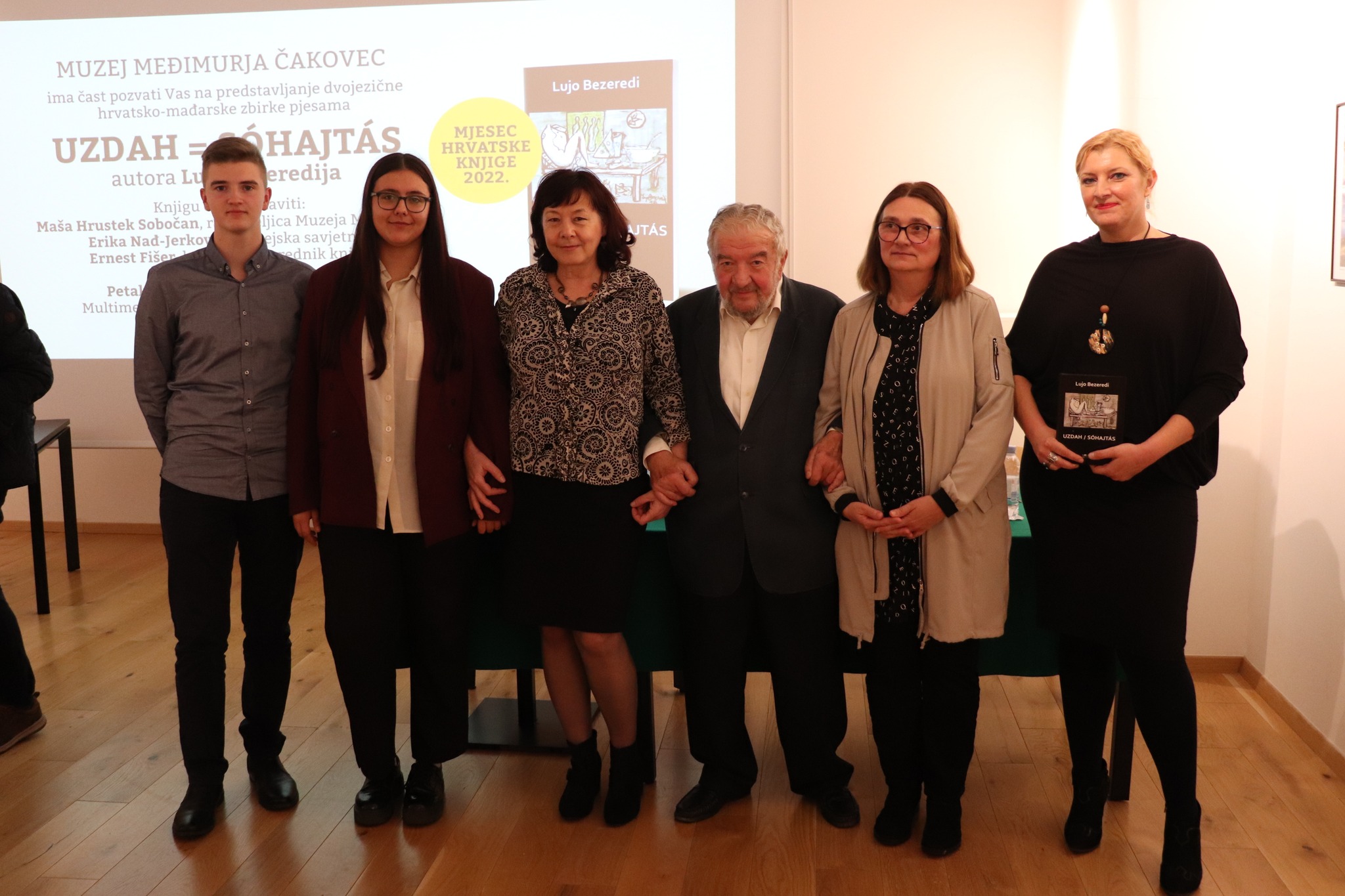 U Čakovcu održana promocija dvojezične zbirke pjesama Luje Bezeredija