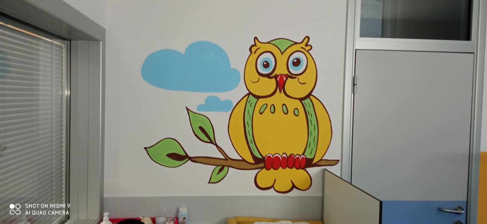 Učenici s profesoricom Rusom Trajkovom oslikali sobe na čakovečkoj pedijatriji