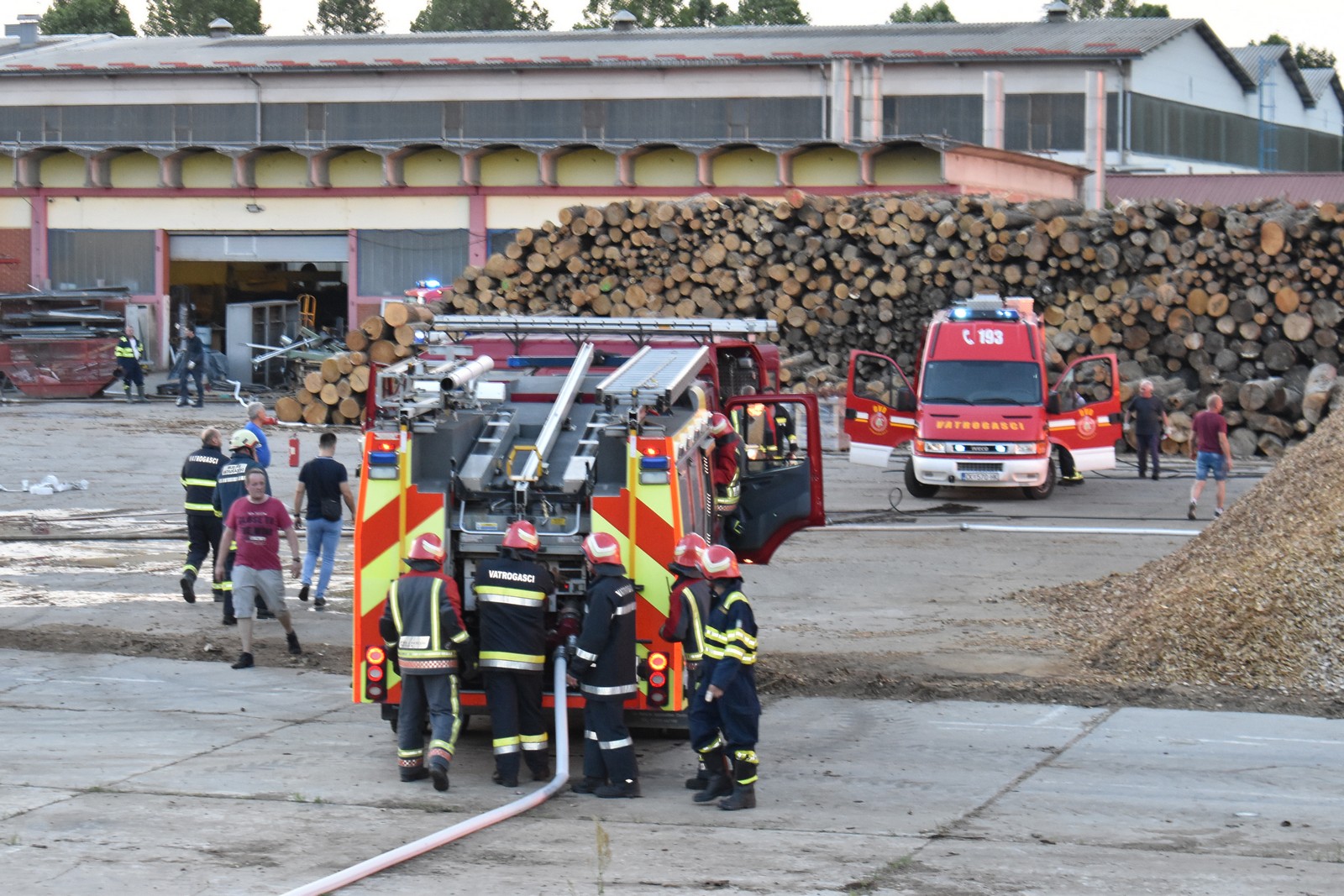 Požar kakav Čakovec ne pamti