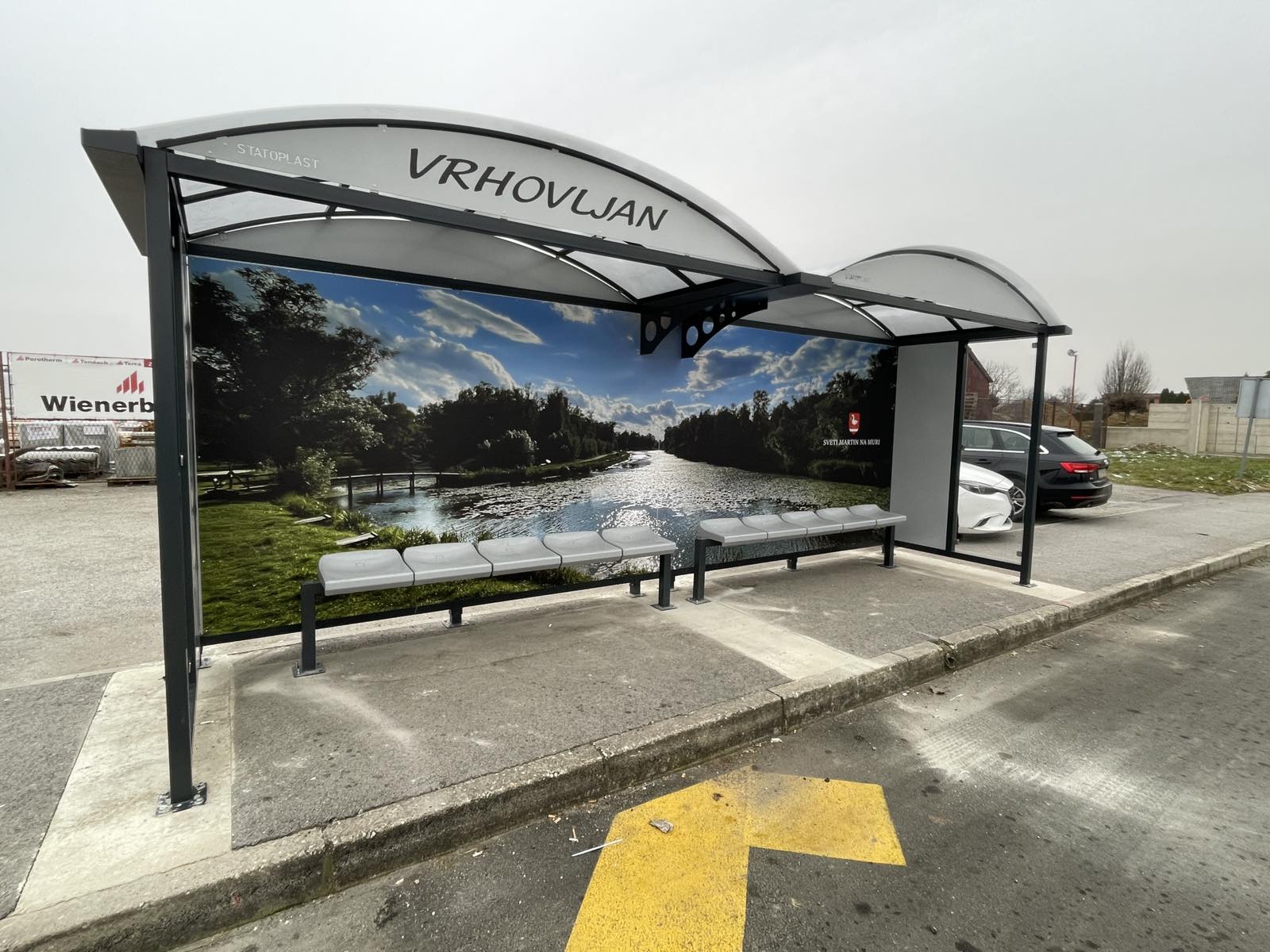 Sveti Martin na Muri, autobusne nadstrešnice