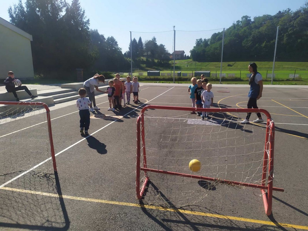 SPORT I DRUŽENJE Mališani iz vrtića ‘Maslačak’ uključili su se u obilježavanje Europskog tjedna sporta