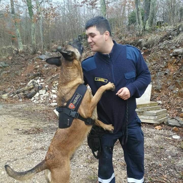 Svestrani međimurski vatrogasac Josip Sušec vodič je potražnog psa Nera!