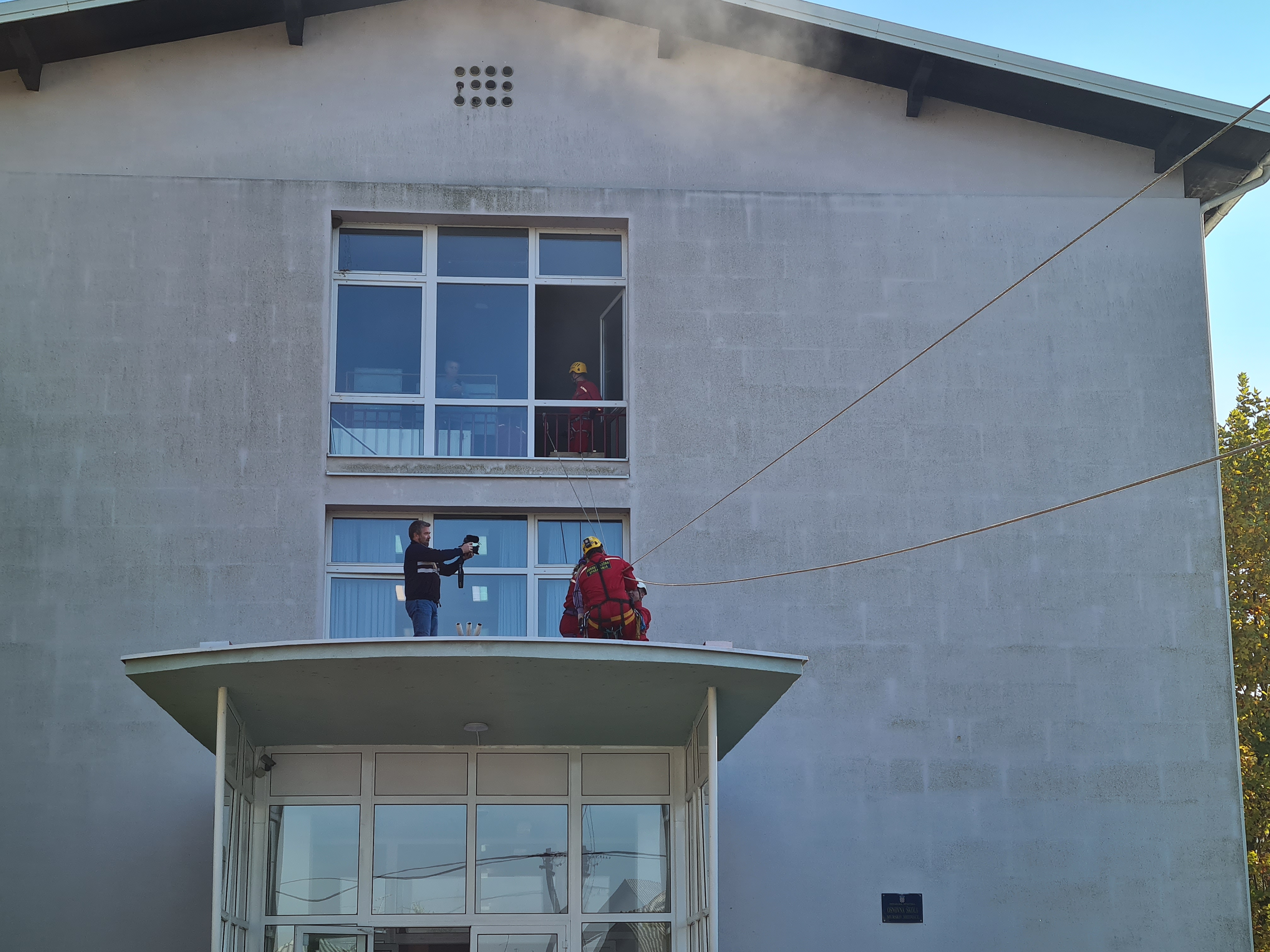 Vježba evakuacije i spašavanja u Osnovnoj školi Mursko Središće