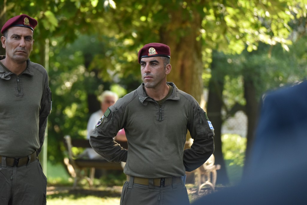Hrvatski i izraelski vojnici u Čakovcu