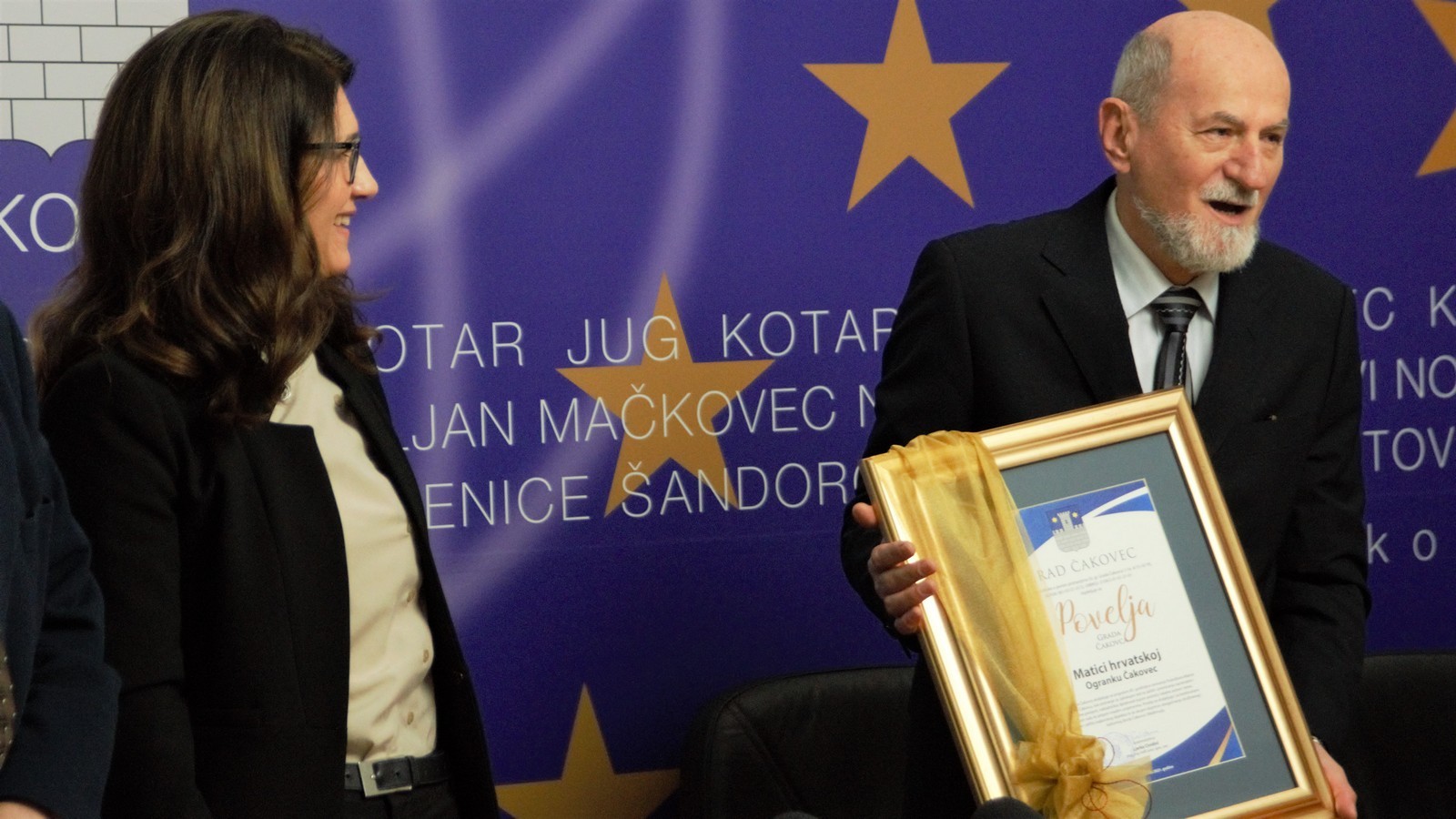 FOTO Matici hrvatskoj – Ogranak Čakovec gradonačelnica uručila Povelju Grada Čakovca