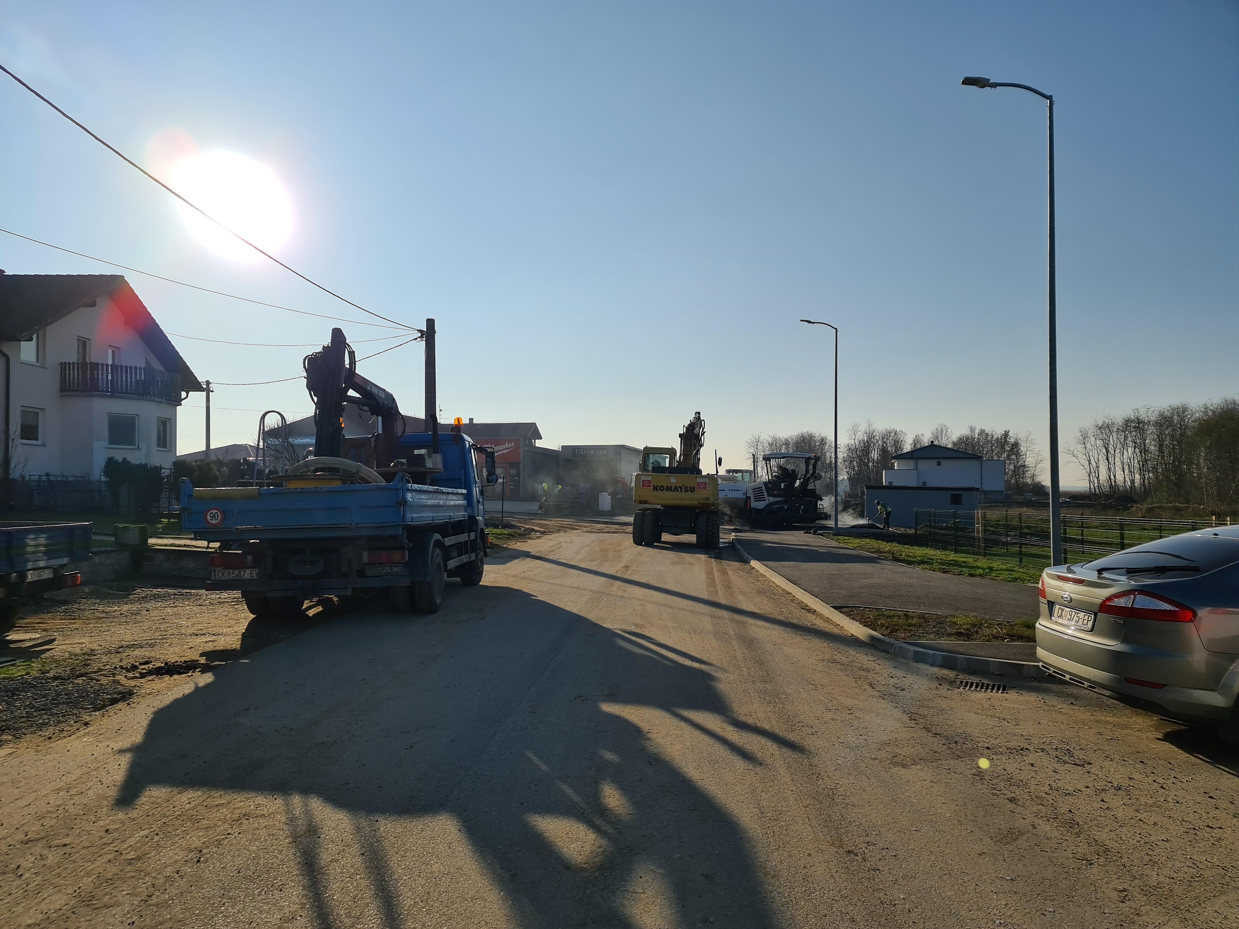 FOTO Traju radovi u Murskom Središću, započelo asfaltiranje ulica