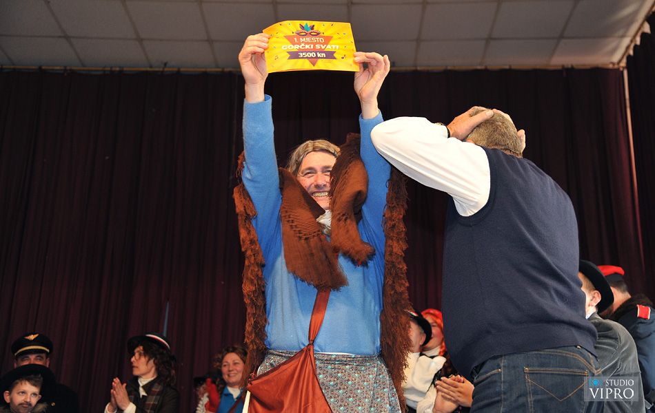 FAŠNIK U GORIČANU Prva nagrada za ‘Vlak u snijegu’, drugo mjesto ‘Ledenim kraljicama’